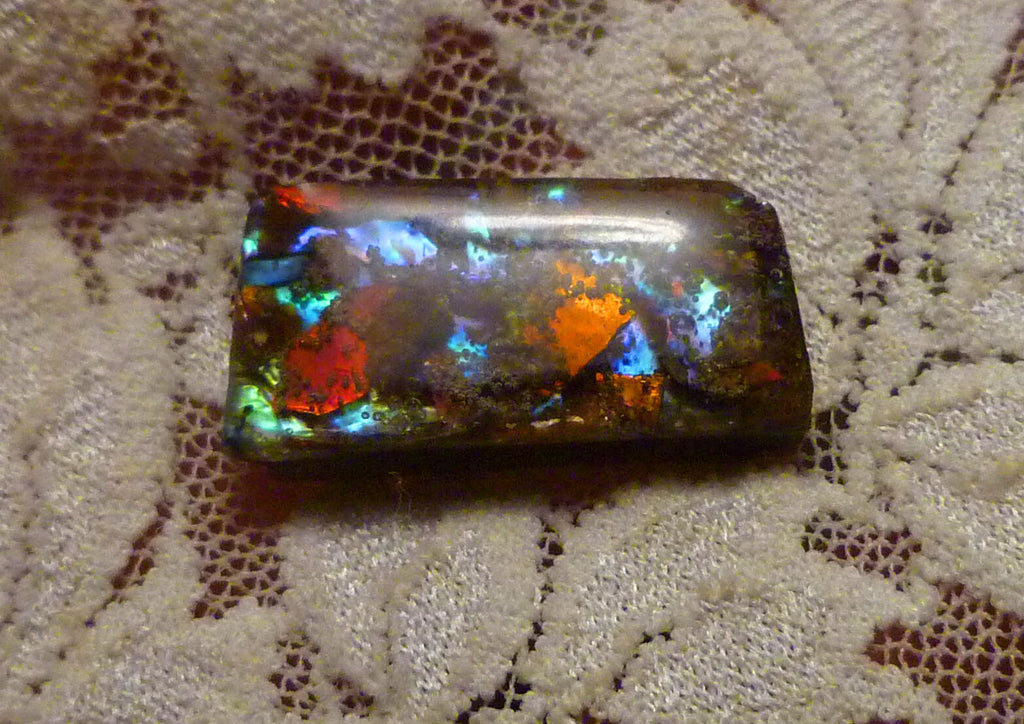 FireLyte© NEW! Iridescent Multi Color Gemstone 23x12mm