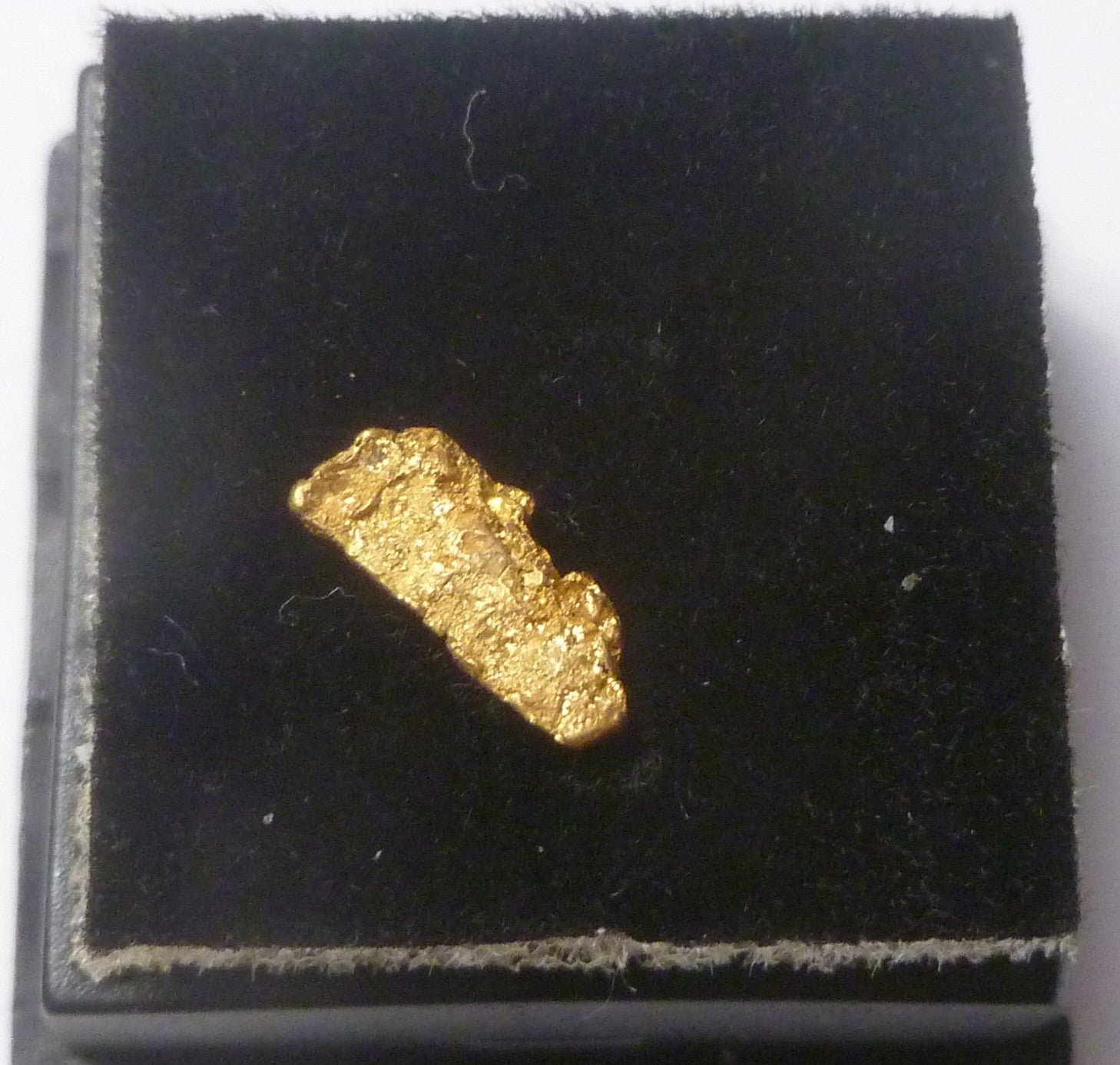 BC Canada Gold Nugget .456 grams Crystal Gold specimen