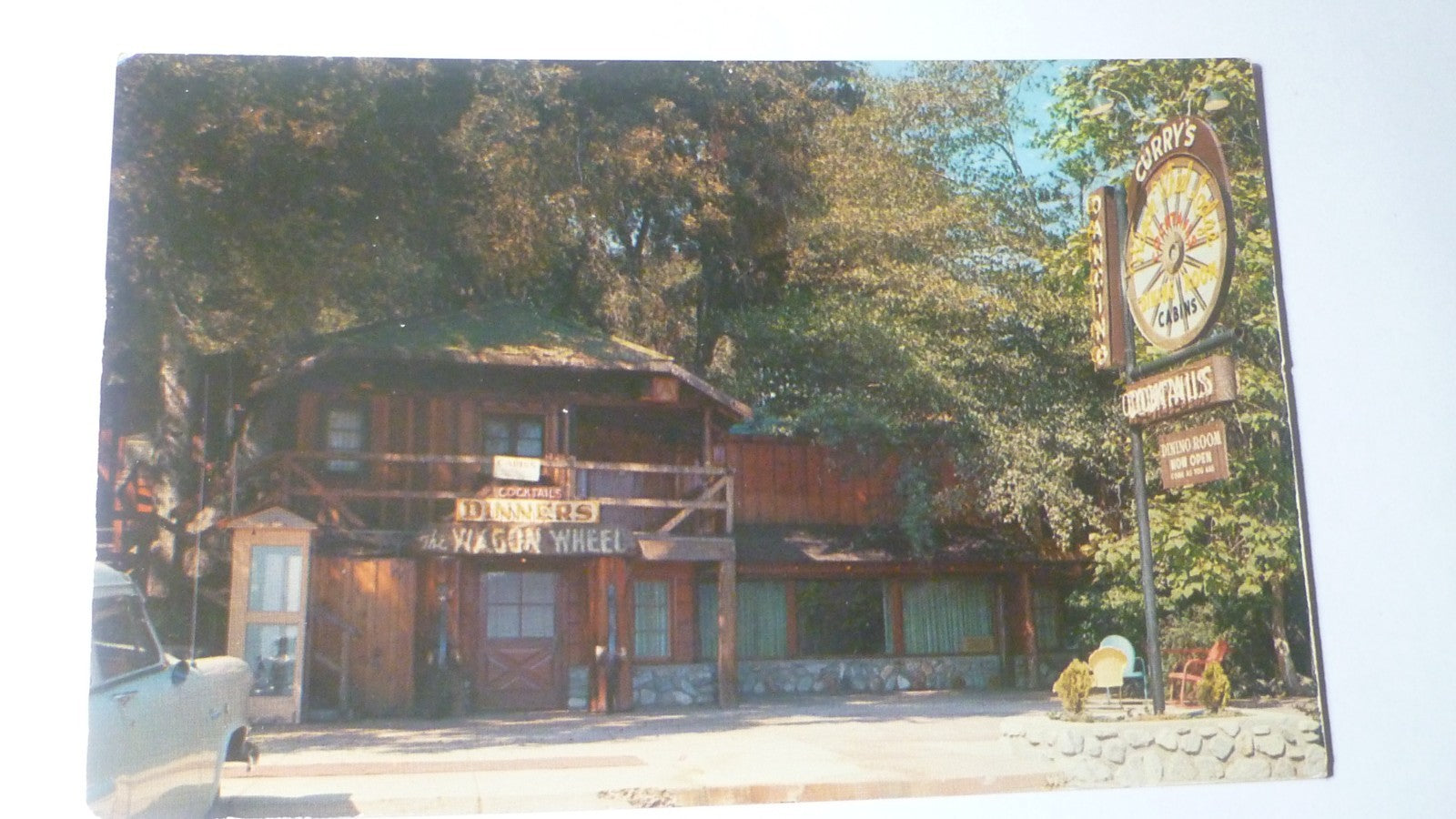 Postcard Mount Baldy Lodge California USA 1961