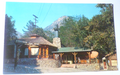 Postcard Curry's Wagon Wheel Mount Baldy Tavern California USA 1961