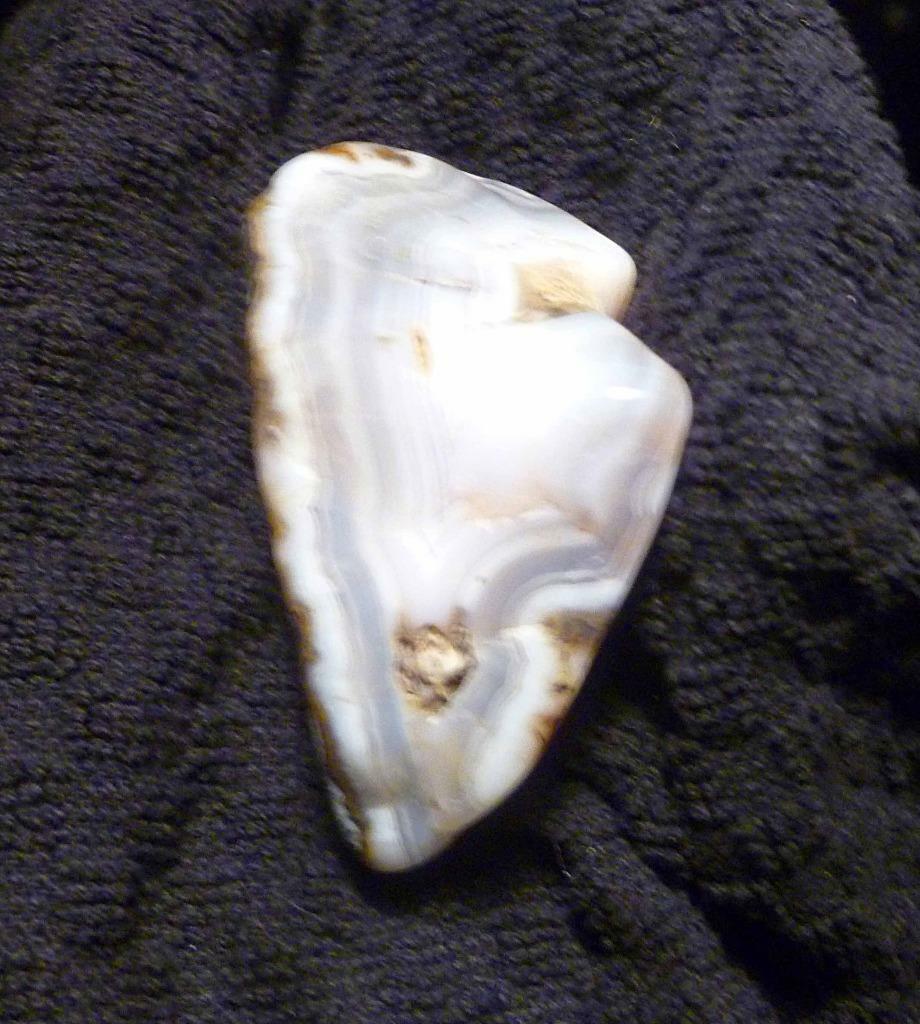3" Super! White Banded Agate 6oz