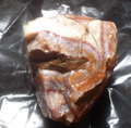 Baker Ranch Thunderegg Banded Agate Crystal Geode 485g Lapidary Rough Uncut