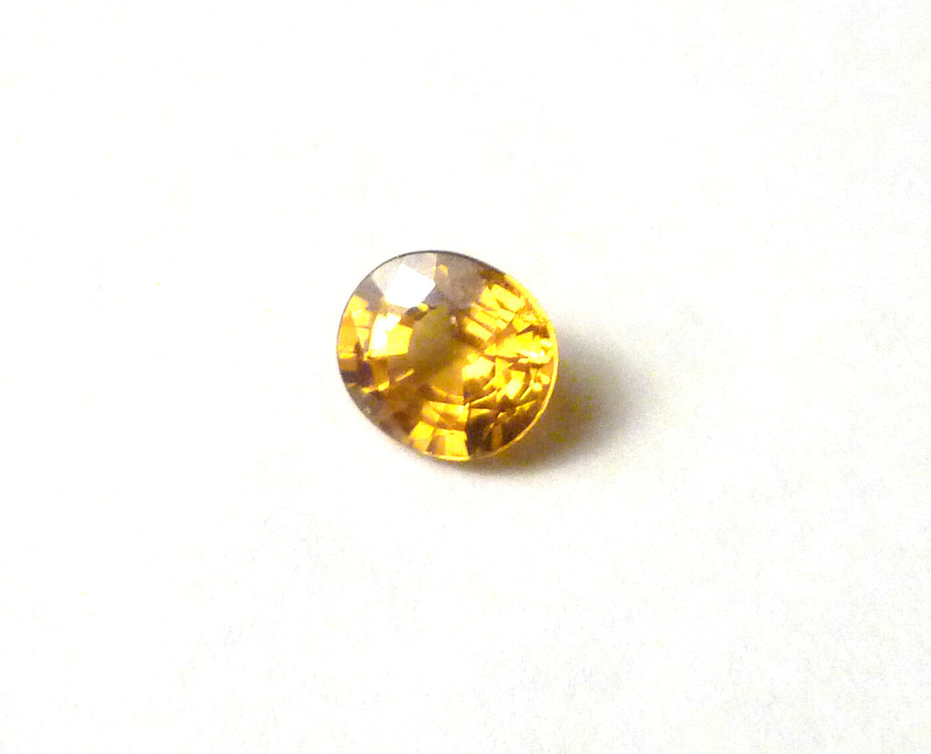 VVS 1.09 Cts Natural Sapphire Golden Yellow Dazzling Finest Gemstone