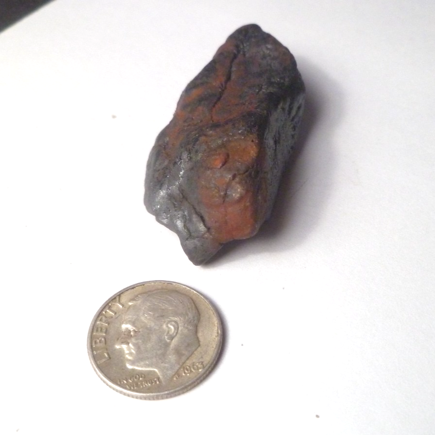 49mm Iron Space Rock Meteor 4.5 BILLION YR METEORITE Nan Dan 25.6g
