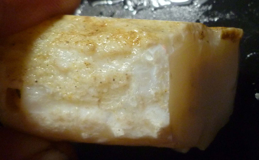 Awesome!  Virgin Valley WHITE Precious Opal Petrified Wood Log Nevada 271..2 cts