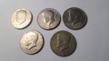 1776 - 1976  Bicentennial  Half  Kennedy  Dollar  (5 - Coin  Lot) historical