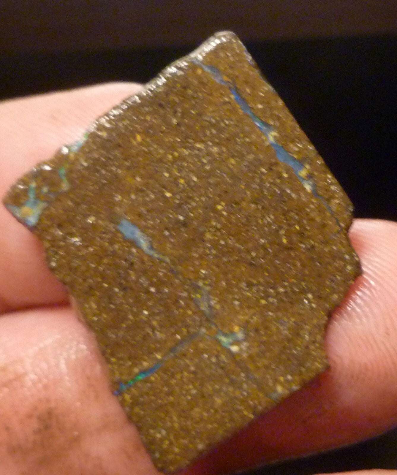 Lot of 2 Australian Queensland Boulder Opal Rough 45 carats