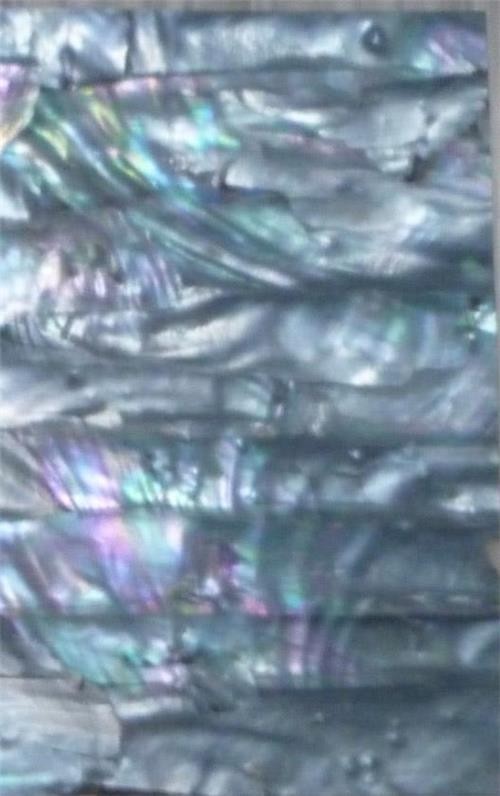 Black Mother of Pearl Shell INLAY OVERLAY Thin Veneer Luthier Scrapbooking