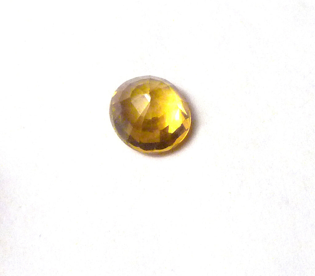 VVS 1.09 Cts Natural Sapphire Golden Yellow Dazzling Finest Gemstone