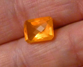 10x8mm Firey Sunset Fanta Opal Gemstone Cushion Cut Ethiopian Ethiopia 2.31 cts