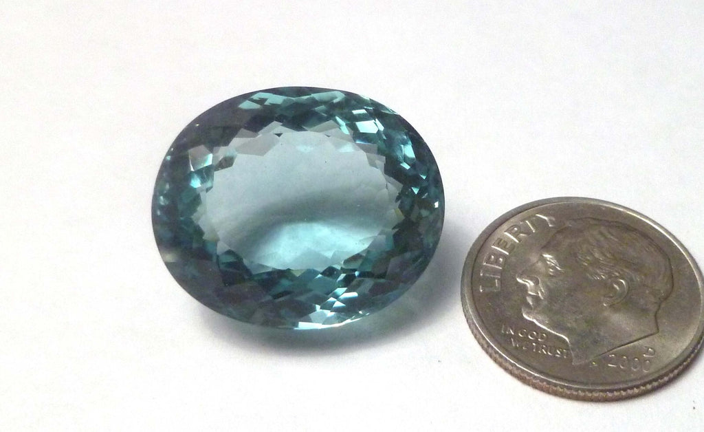 23.3cts Stunning Blue Quartz Gemstone 20x17mm