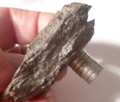 Iron chondrite meteorite, Meteorite Space Rock, Morocco 66.77 grams