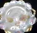 Red Mark Antique RS Prussia Iridescent Roses Gold Serving Cabinet Plate PERFECT