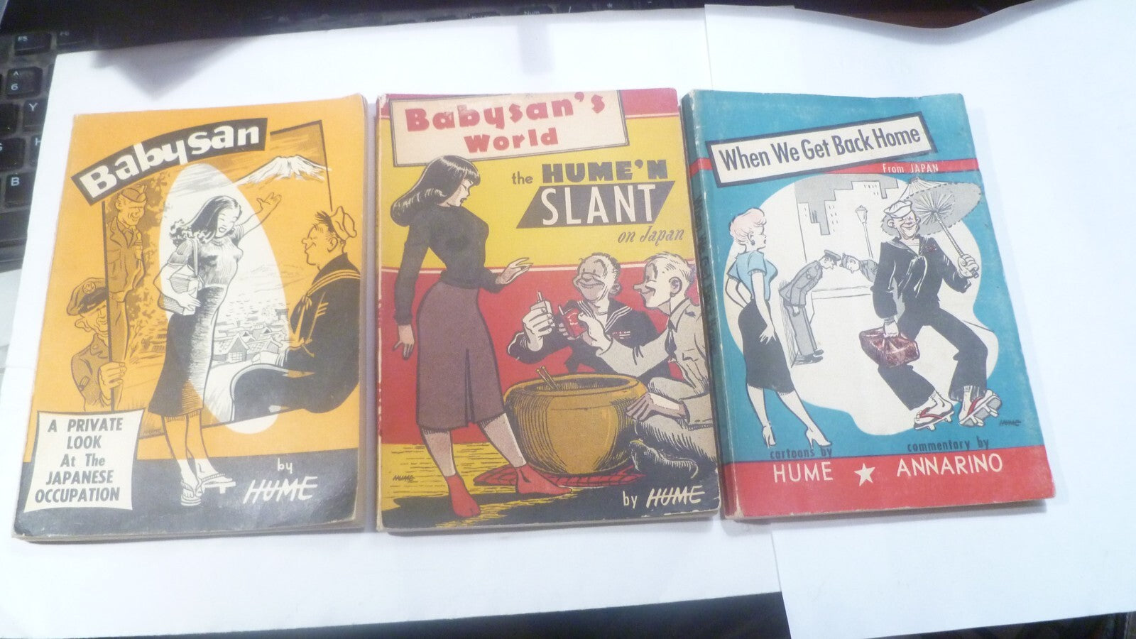 3 Book Set Babysan’s World & When We Get Back Home Hume Annarino 1953-55