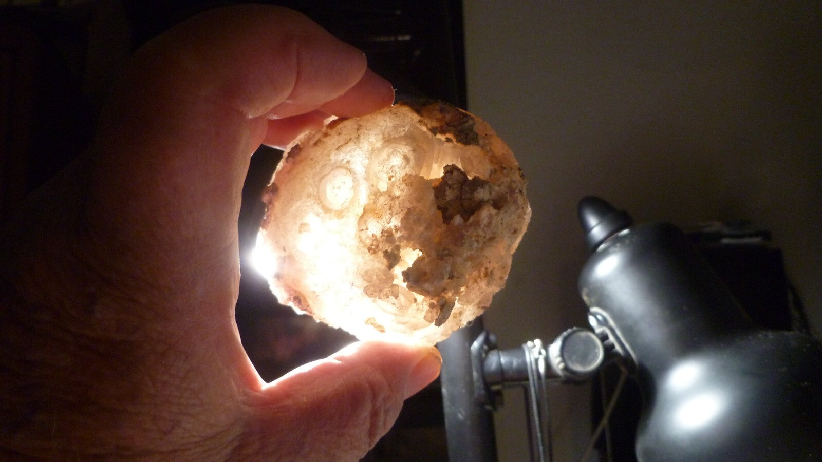 SNOWBALL TRANCAS GEODE NATURAL DRUZY MEXICO AMAZING SPECIMEN!