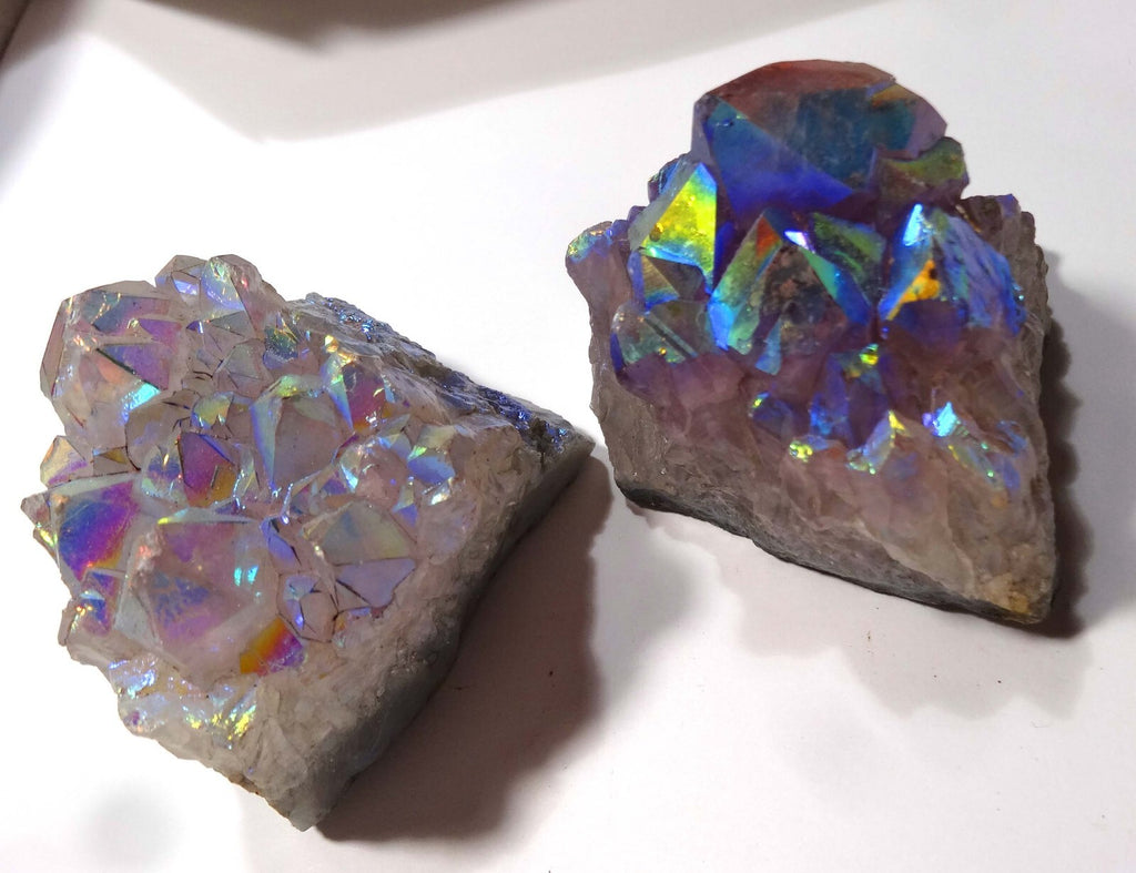 Lot of 2 Aurora Quartz Crystals Wholesale Price for Resale