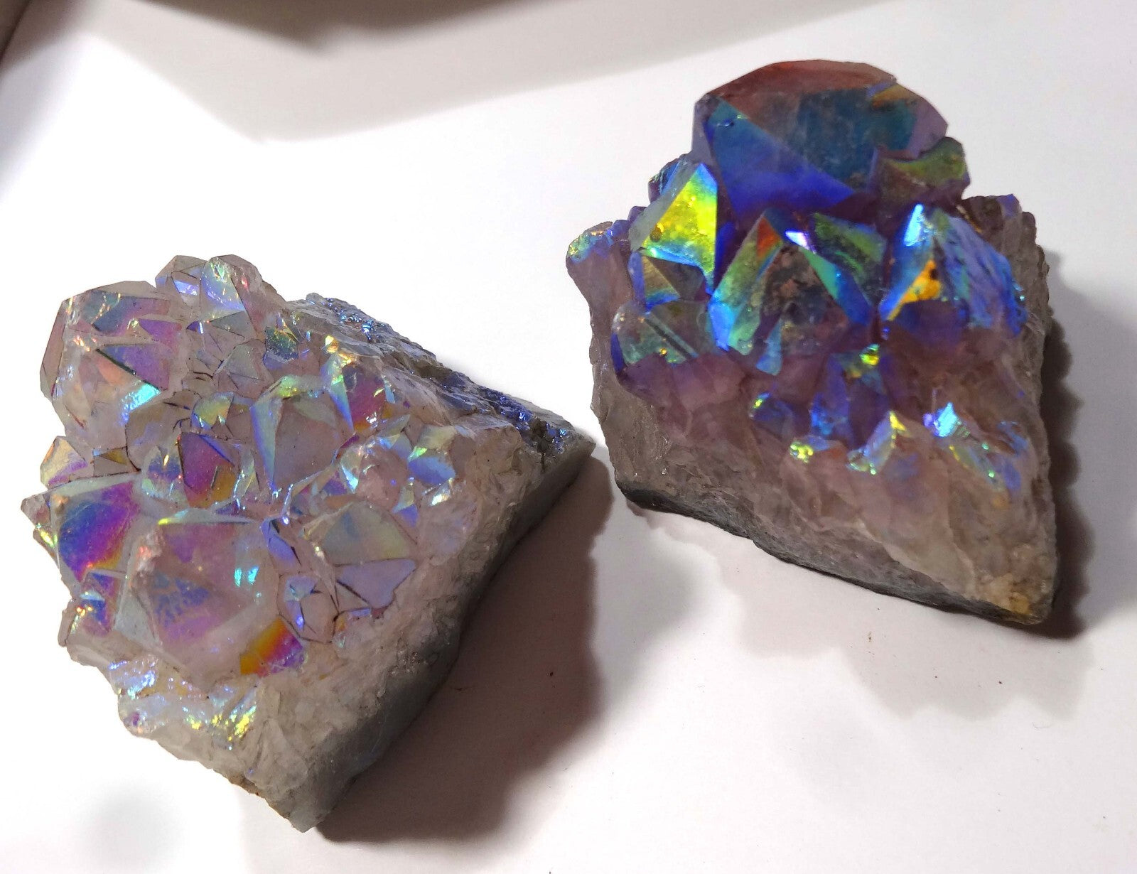 Lot of 2 Aurora Quartz Crystals Wholesale Price for Resale