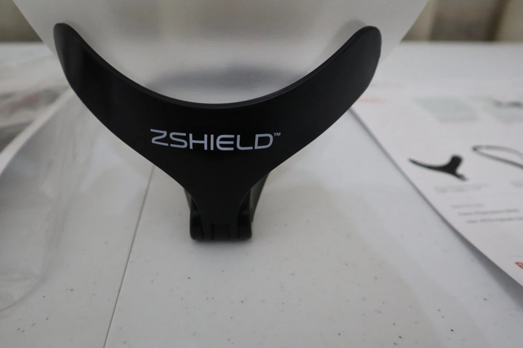 3 ZVerse ZShield Flex  Reusable Face Shield Made USA Full Face Clear Lens 3 Pack