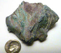 CHROMIUM! Extremely RARE Mint GREEN Petrified Wood Log ARIZONA 74.1