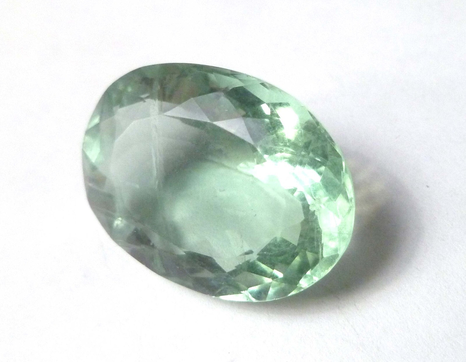 32.9cts Stunning Natural Green Amethyst(Prasiolite) Gemstone 23x17mm
