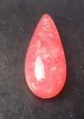 Natural Pink Rhodochrosite Teardrop Loose Gemstone For Jewelry 24.20Cts