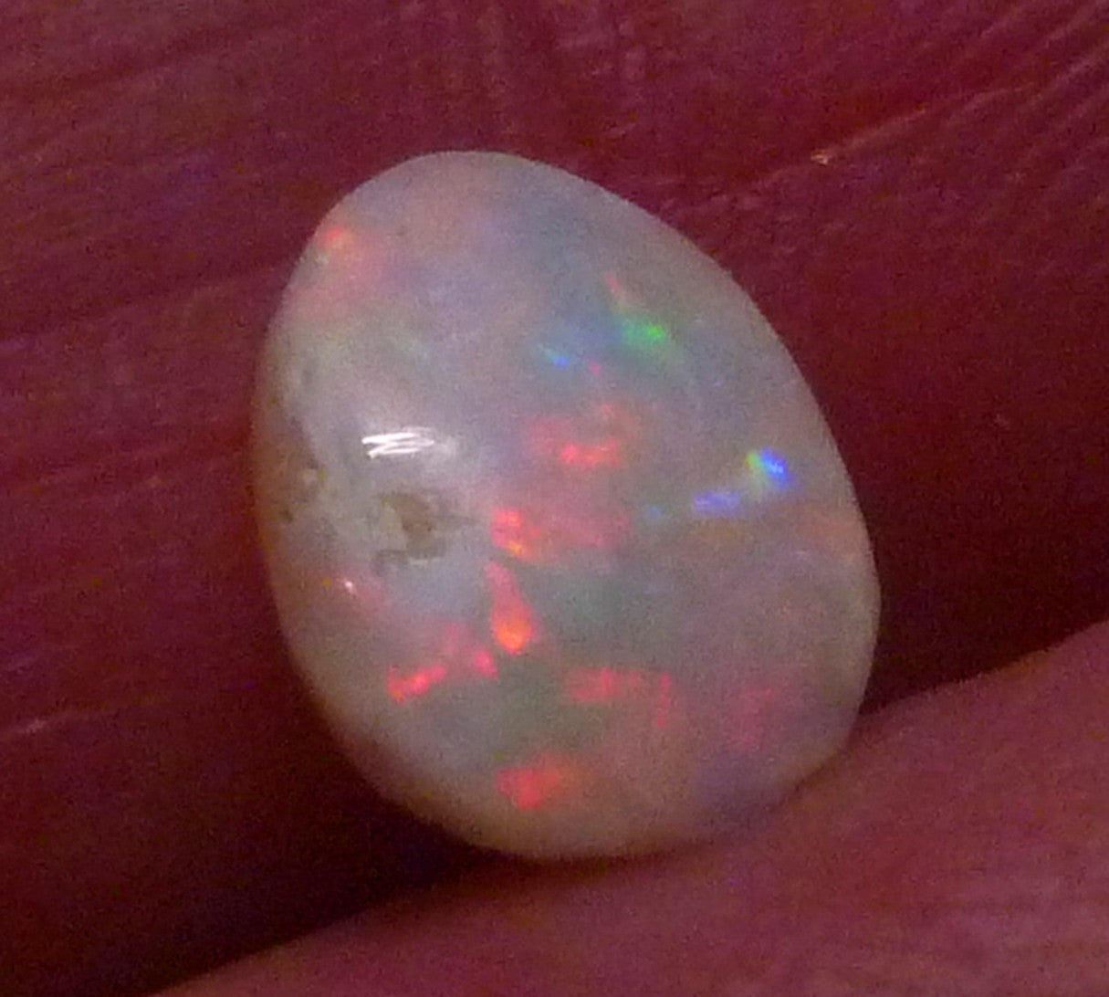 .80ct 7.2x6x2mm Solid Australian Opal Cabochon Loose Gemstone