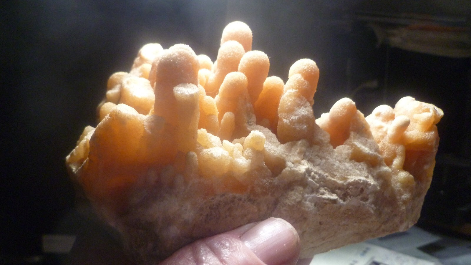 5.75" Drusy Calcite Stalagmite Formation Just beautiful OLD STOCK