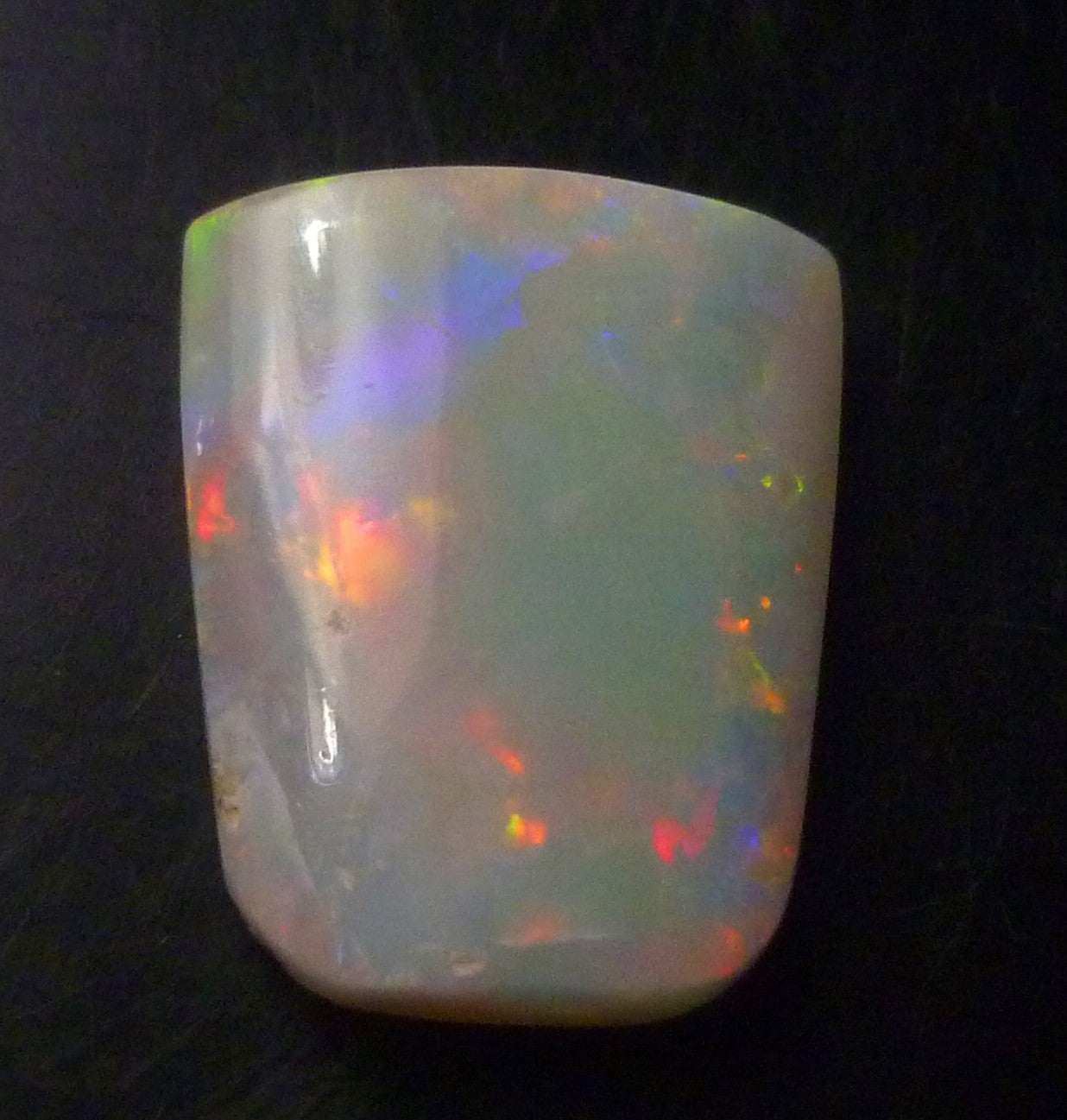4.4ct 114.4x11.5x3.5mm Solid Australian Opal Cabochon Loose Gemstone