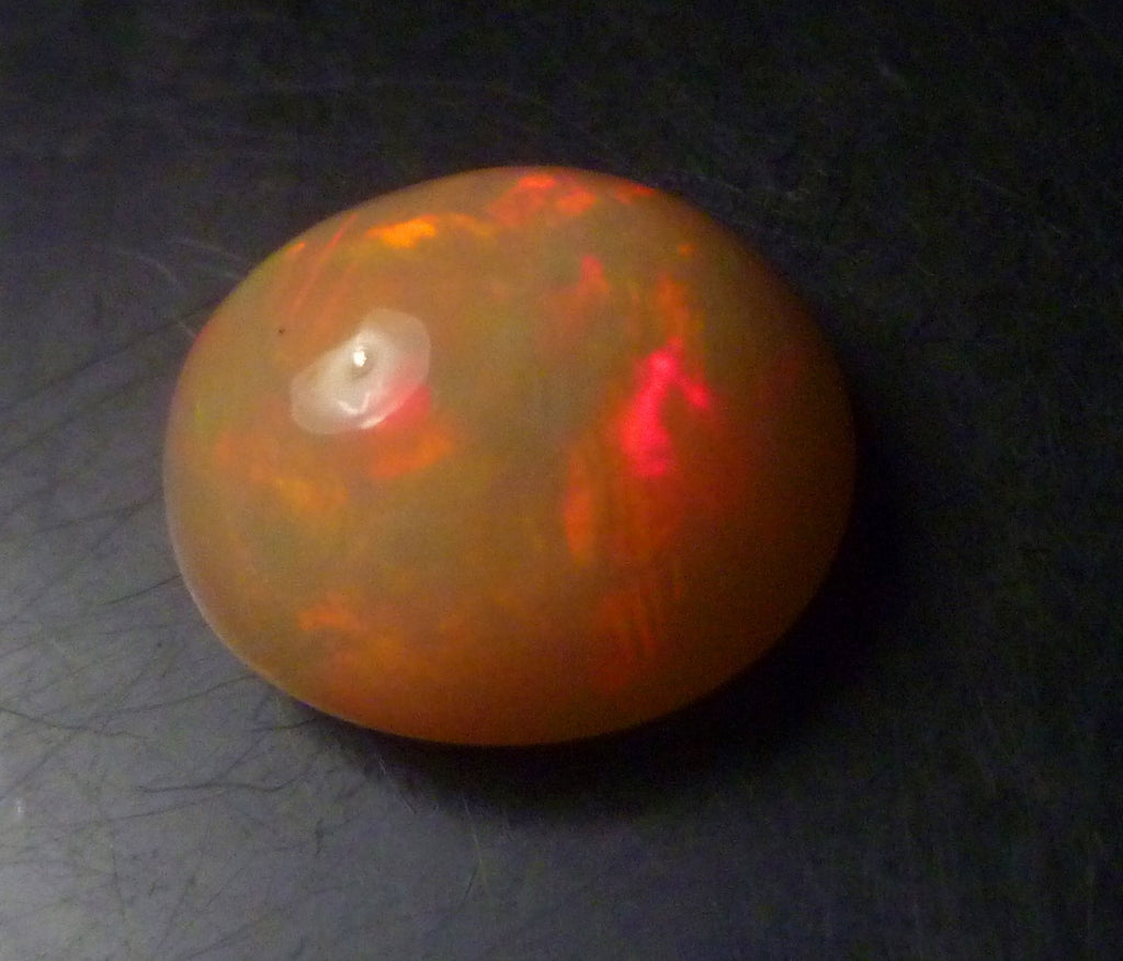 6.95Ct OVAL ravishing Natural Ethiopian Welo Opal Loose Gemstone 13x15mm