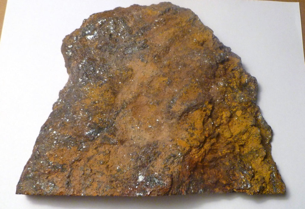 5lb 10oz BIG Hematite Crystal Polished Slab  8.25" Arizona Free Standing