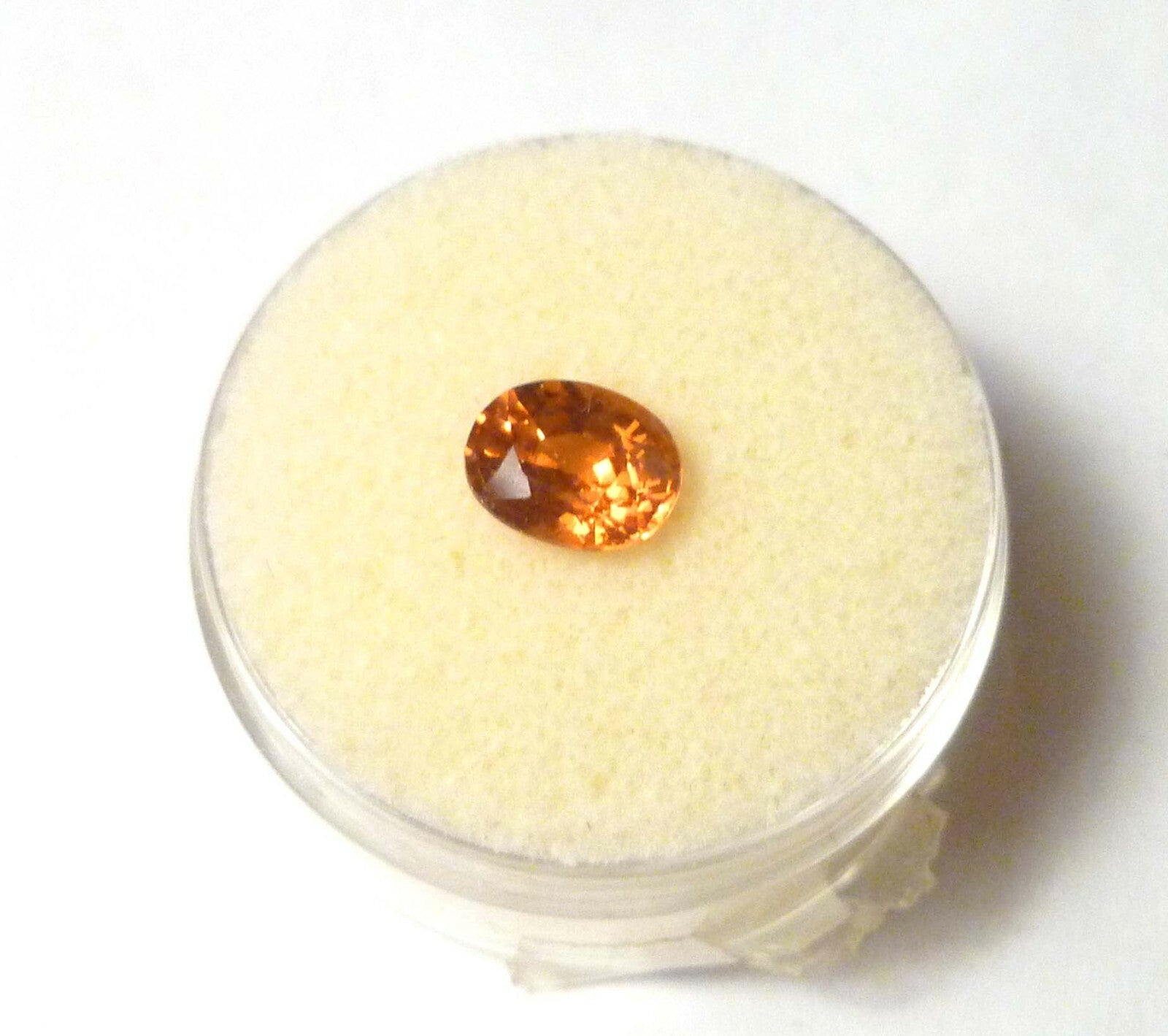 Spessartine,Mandarin Garnet 1.78ct (7.5x 5 Oval ) Gemstone, Loose Spessertitte