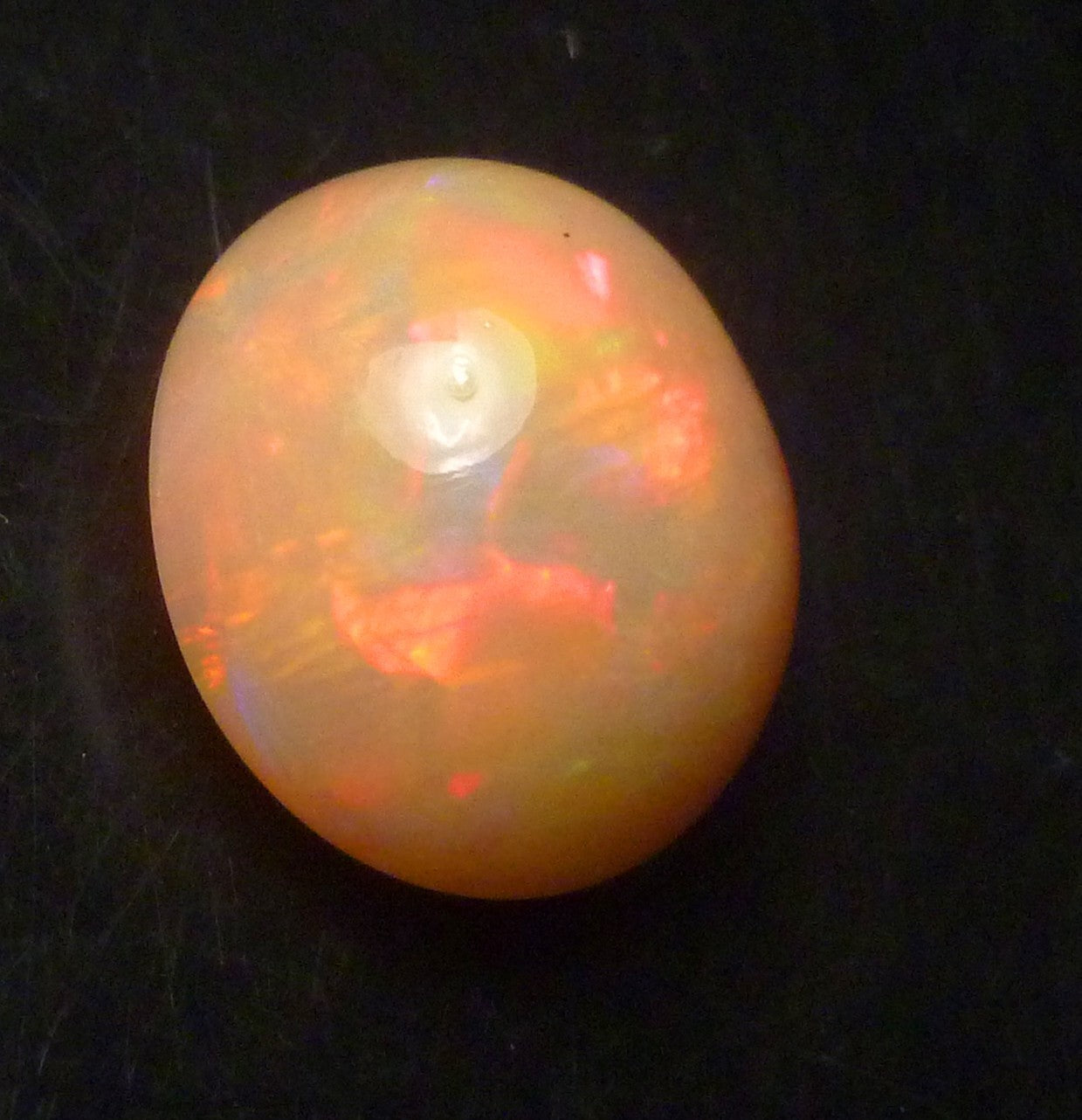 6.95Ct OVAL ravishing Natural Ethiopian Welo Opal Loose Gemstone 13x15mm