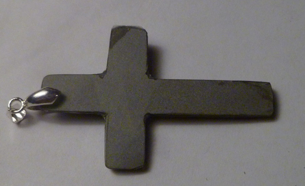 FireLyte© NEW! 925 Sterling Silver Cross Pendant