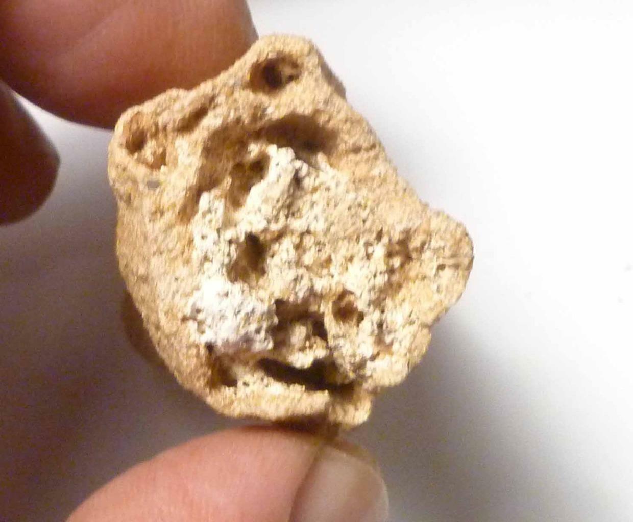 70mm Natural Glass FULGURITE CREATED BY LIGHTNING! Fossil Lightning 41.9g