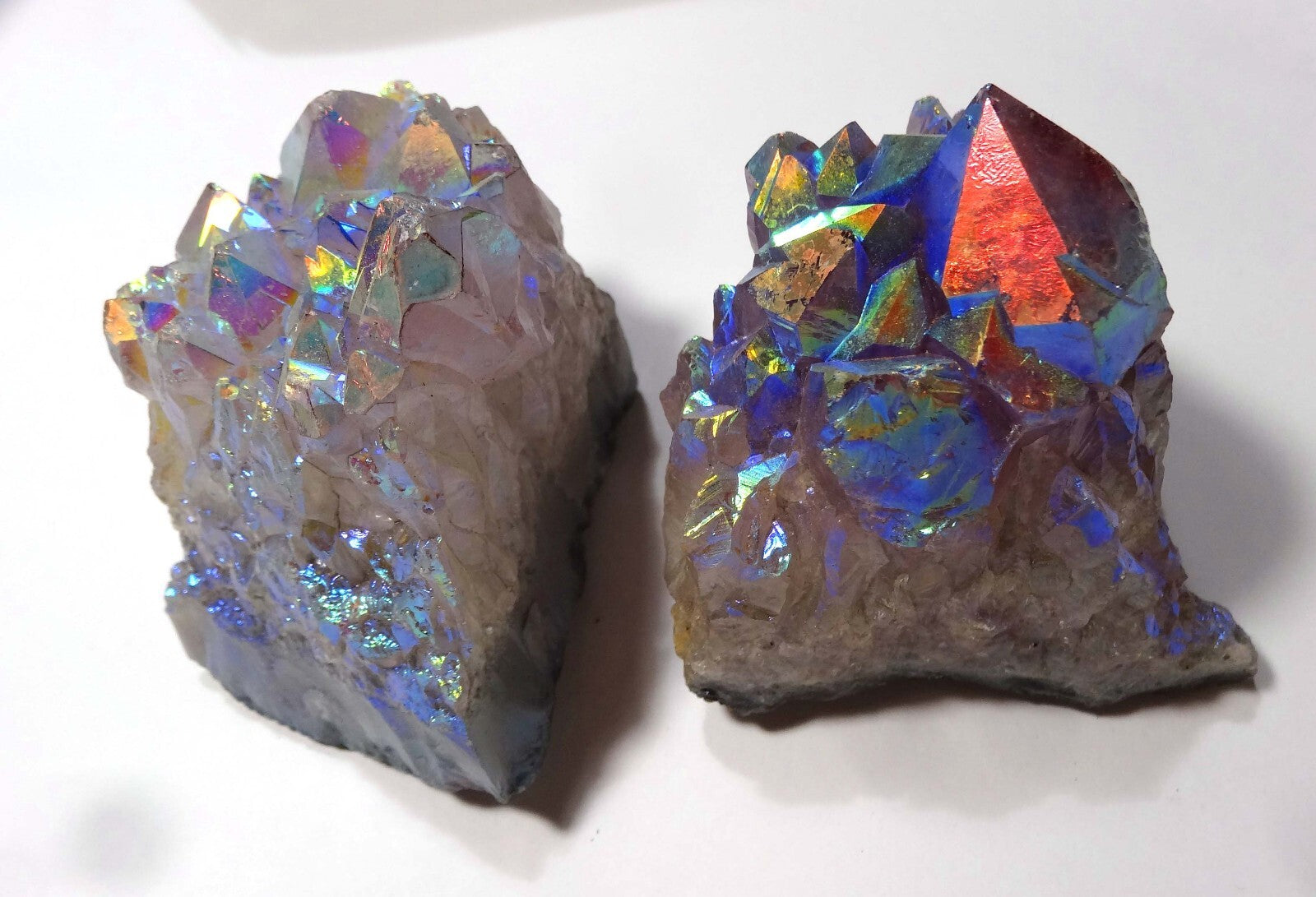 Lot of 2 Aurora Quartz Crystals Wholesale Price for Resale