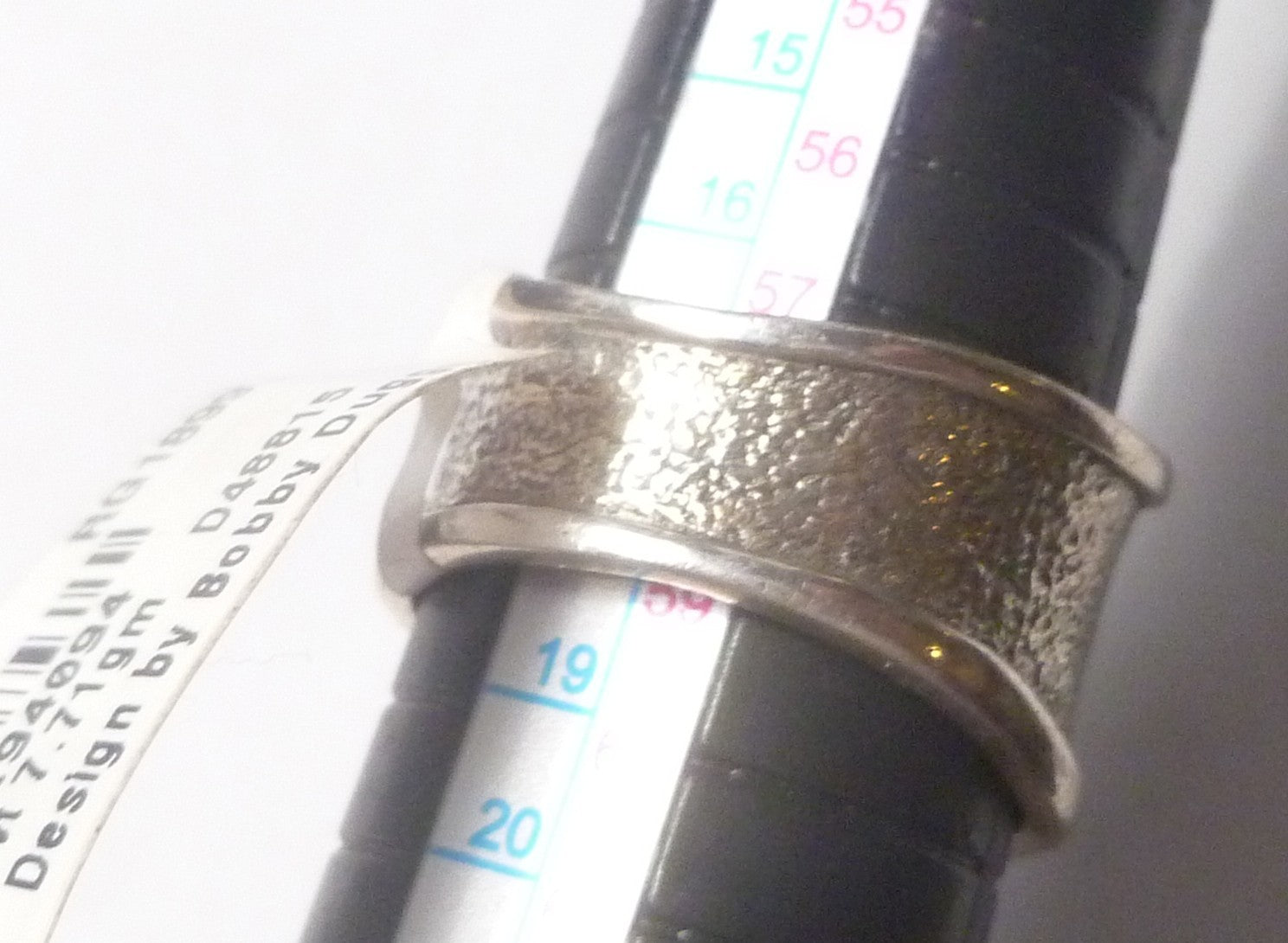 LABRADORITE RING Sterling Silver .925 & Rhodium No Tarnish! Size 9