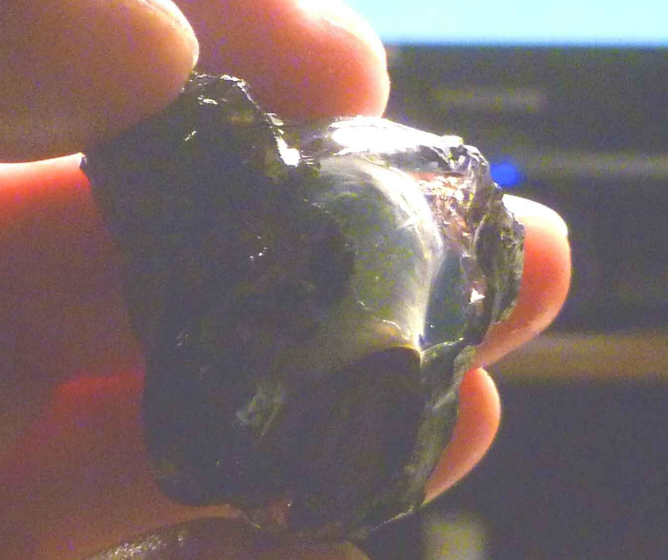 XXX Rare Ghost OPAL Ethiopia Precious Opal Crystal with a Ghost