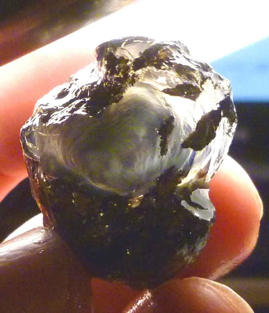 XXX Rare Ghost OPAL Ethiopia Precious Opal Crystal with a Ghost