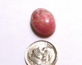 18.0cts  RHODOCHROSITE Oval Cabachon Deep Pink