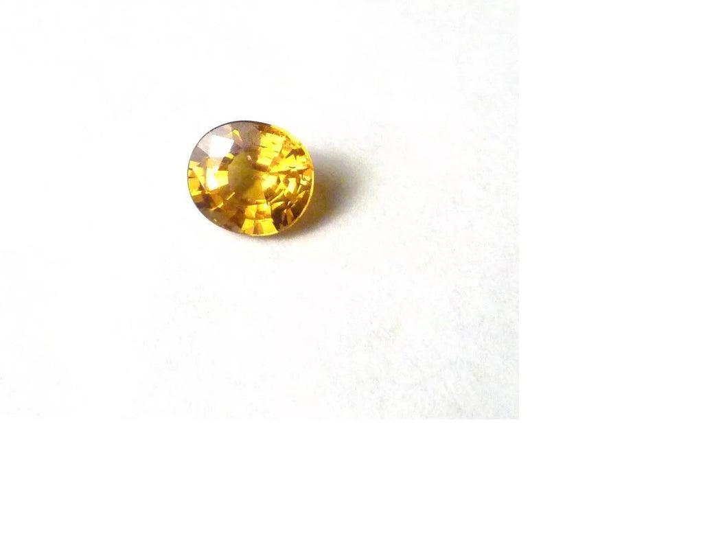 VVS 1.09 Cts Natural Sapphire Golden Yellow Dazzling Fine Gemstone