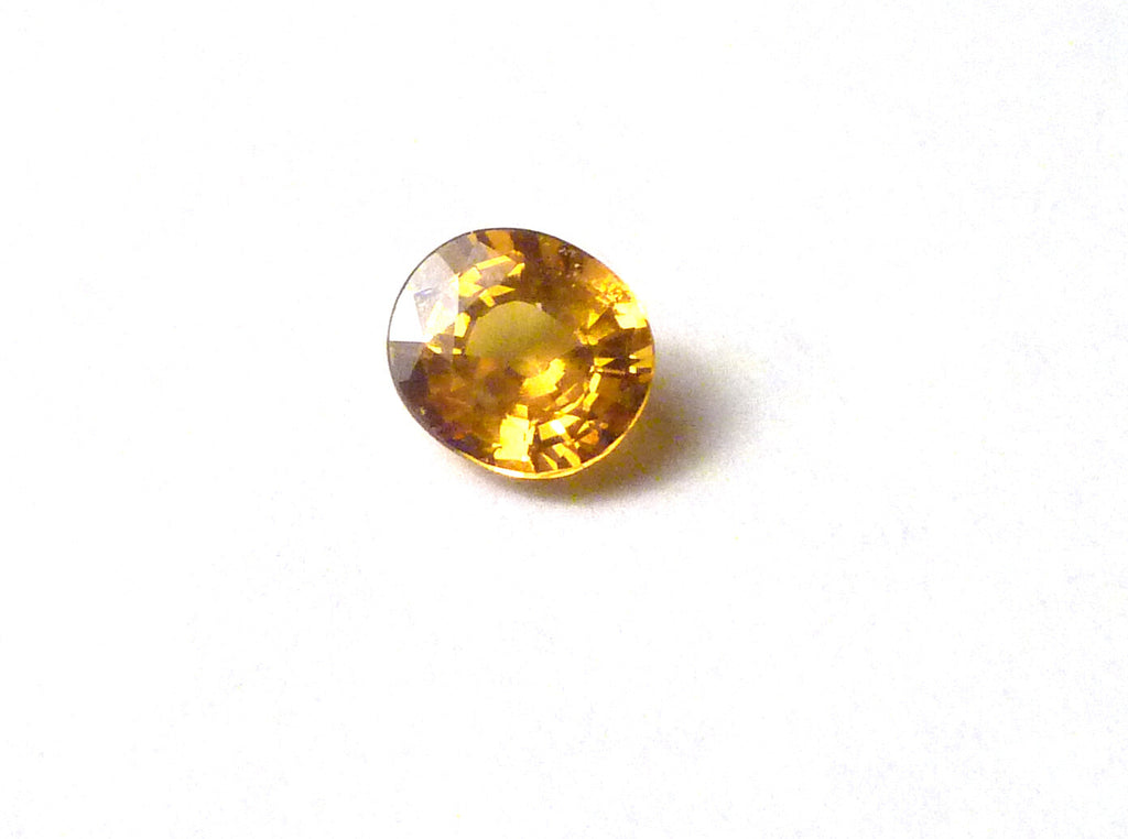 VVS 1.09 Cts Natural Sapphire Golden Yellow Dazzling Finest Gemstone
