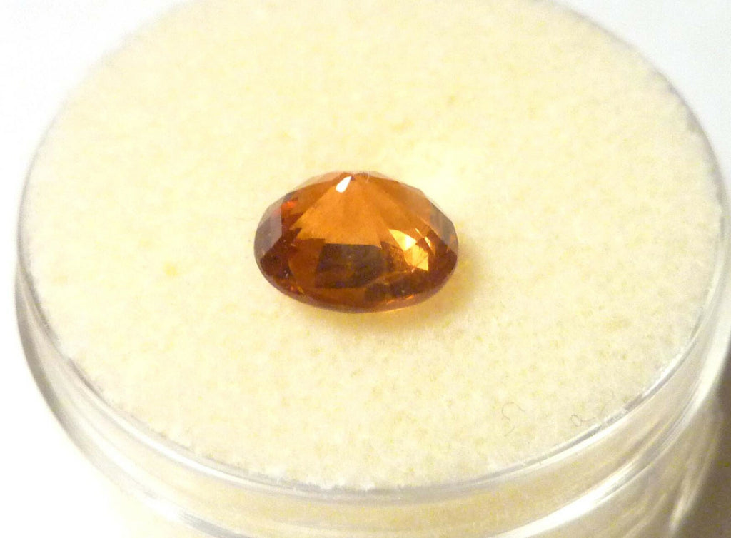 Spessartine,Mandarin Garnet 1.78ct (7.5x 5 Oval ) Gemstone, Loose Spessertitte