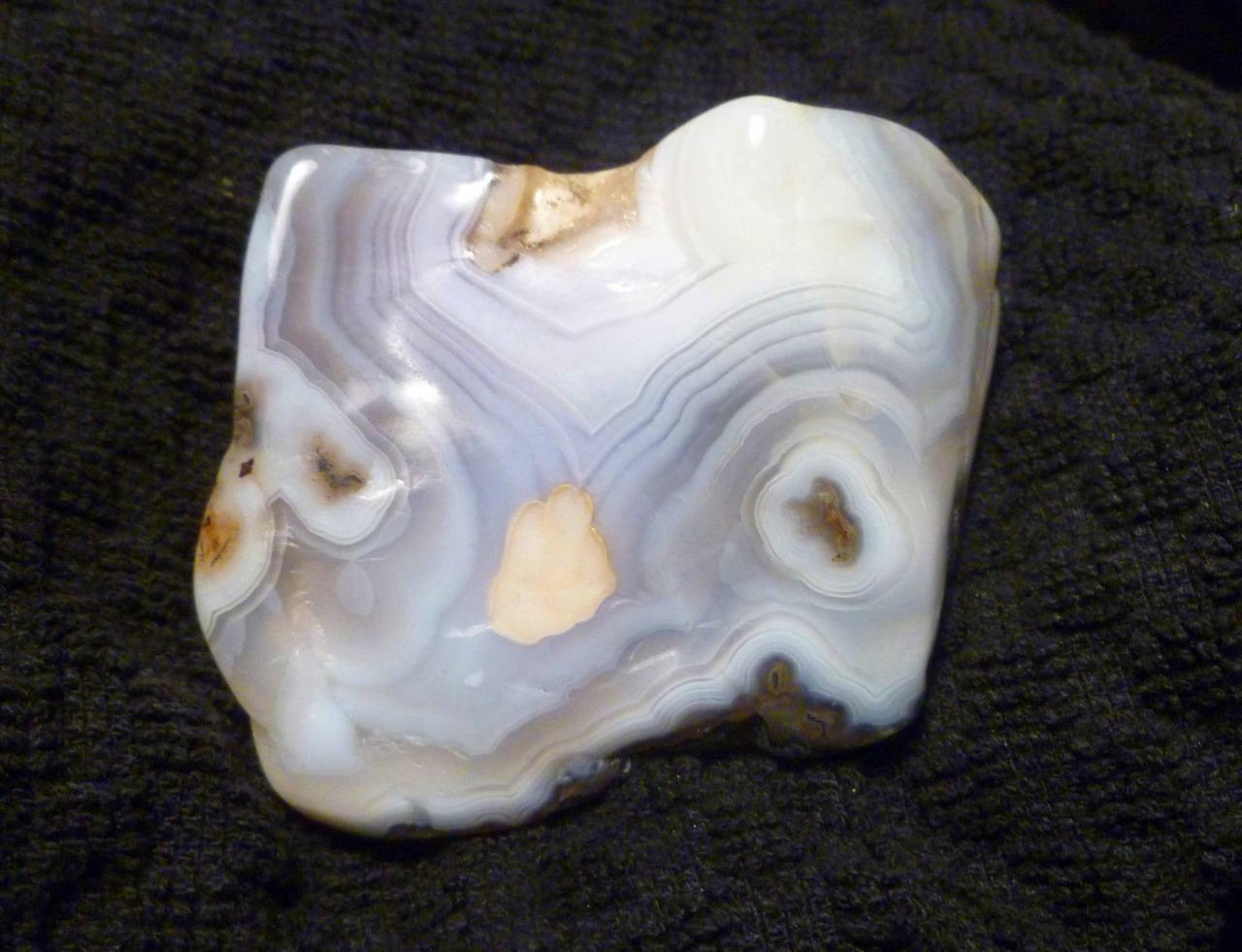 3" Super! White Banded Agate 6oz