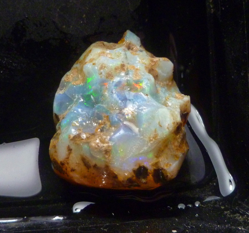 CRYSTAL OPAL NUGGET Ethiopian Precious Welo Opal  FLASH 90cts