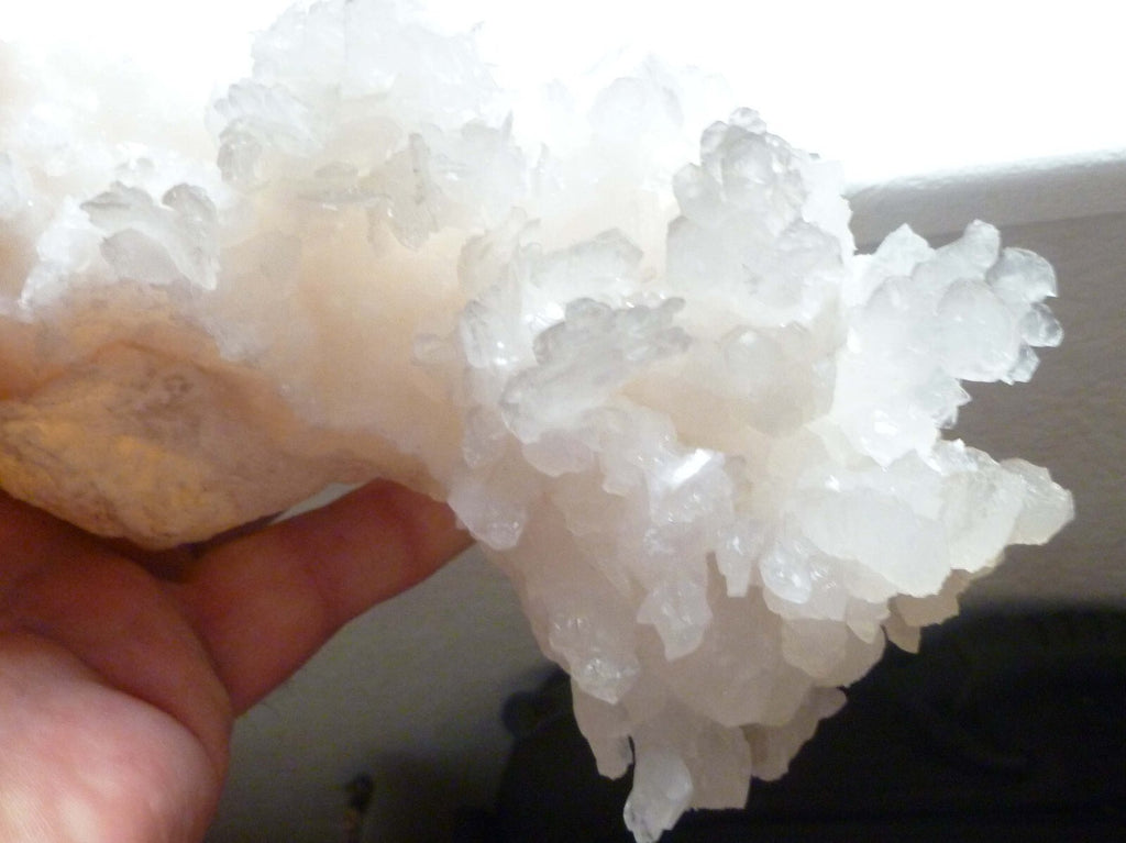 8" Big! CAVE Aragonite STALACTITE Crystal Cluster! 100% Natural 939gr