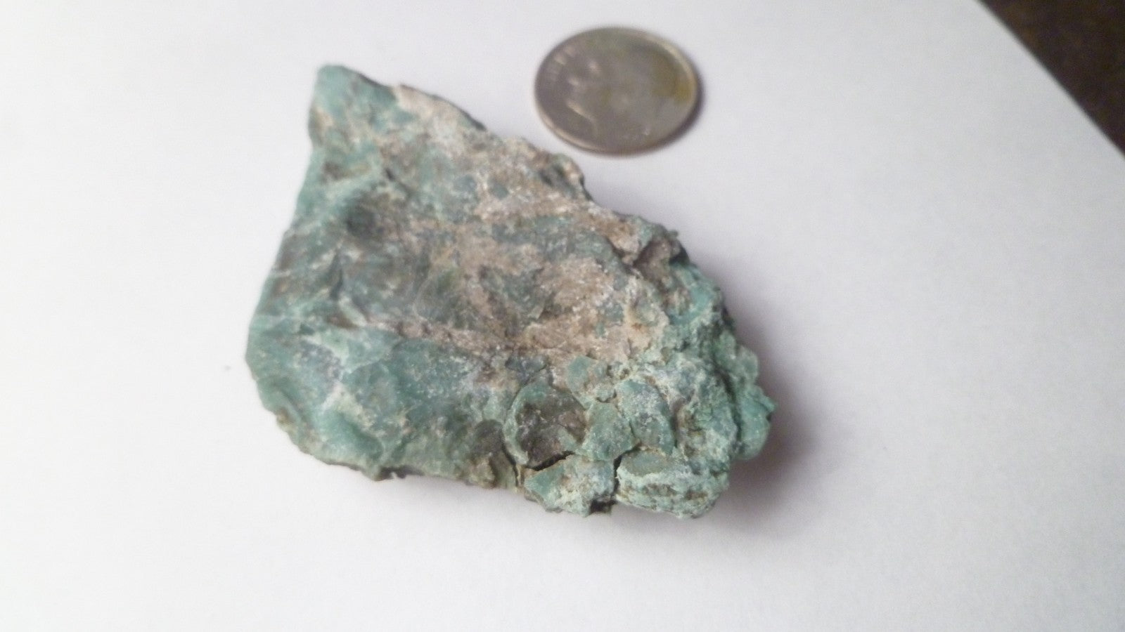 CHROMIUM! Extremely RARE Mint GREEN Petrified Wood ARIZONA 22g