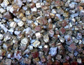 Lot of GOLDEN Pyrite Crystals, miniature DECORATIONS Christmas Crafts DIY