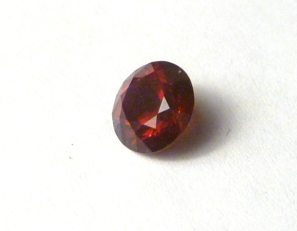Spessartine,RED Garnet 2.33ct (8.2mm) Gemstone, Loose Spessertitte