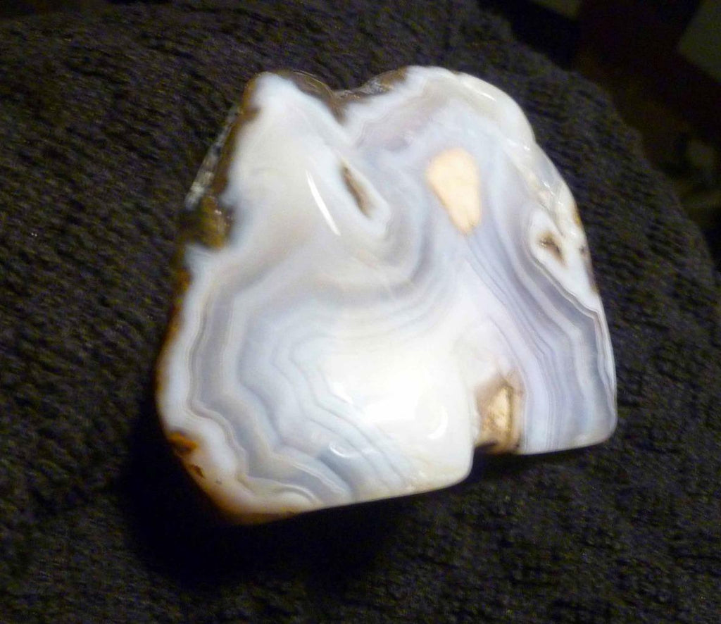 3" Super! White Banded Agate 6oz