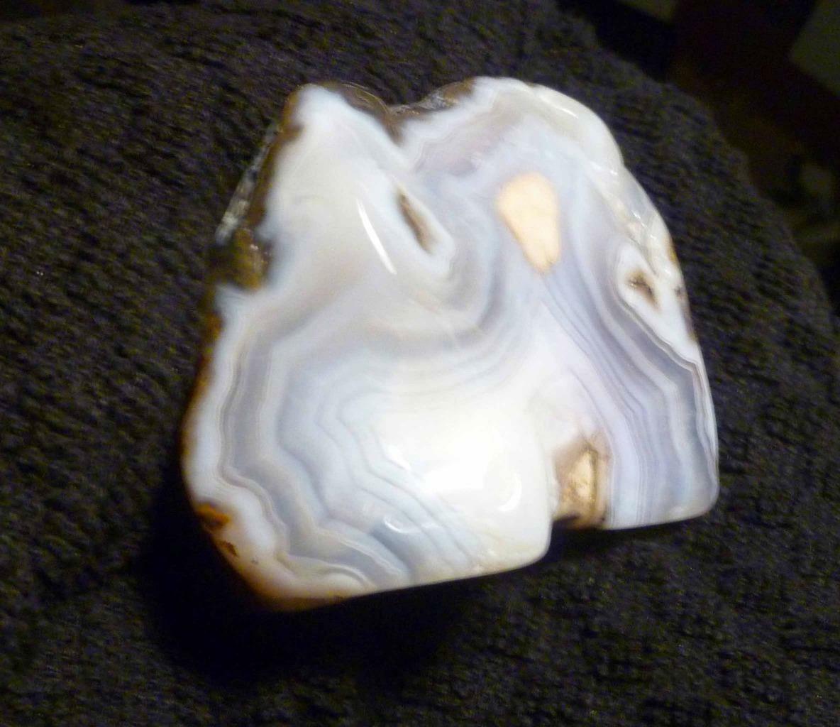 3" Super! White Banded Agate 6oz